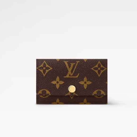 Louis Vuitton Monogram 6 Key Holder with COA - Picture 3 of 12